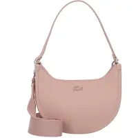 Lacoste Chantaco Classics Olkalaukku Nahka 23 cm Vaaleanpunainen