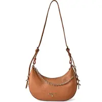Patrizia pepe Daily Olkalaukku Nahka 28 cm Ruskea