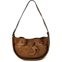 Marc O'Polo Crossbody-laukku Nahka 27.5 cm Ruskea