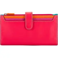 Mywalit Continental Lompakko Nahka 20 cm Punainen