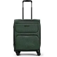 Stratic Gepäckstücke Bendigo Light + 4-pyöräinen Käsimatkatavara 54 cm Laajennettava Vihreä