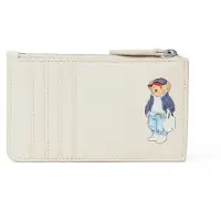 Ralph Lauren Bear Korttikotelo Nahka 12.5 cm Beige