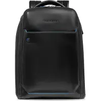 Piquadro Blue Square Arkireppu Nahka 42 cm Kannettavan tietokoneen taskun syvyys Musta