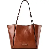 The bridge Icons Shopperit Nahka 38 cm Ruskea
