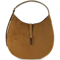 Ralph Lauren Polo ID Olkalaukku Nahka 40 cm Ruskea