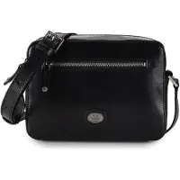 The bridge Story Uomo Crossbody-laukku Nahka 24.5 cm Musta