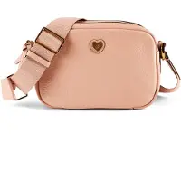 Fossil Danni Crossbody-laukku Nahka 23 cm Vaaleanpunainen