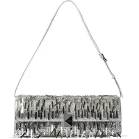 Kate spade new york Deco Olkalaukku Nahka 26 cm Hopeanvärinen