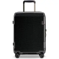 Echolac Logic Pro 4-pyöräinen Käsimatkatavara 55 cm Laajennettava Musta