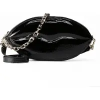 Etienne aigner Fashion Crossbody-laukku Nahka 23 cm Musta