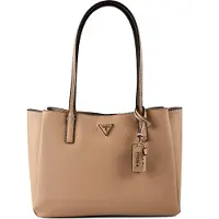 GUESS Noelle II Shopperit 43 cm Kannettavan tietokoneen taskun syvyys Beige