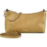 Coccinelle Aura Crossbody-laukku Nahka 21.5 cm Ruskea