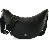 Etienne aigner Zita Crossbody-laukku Nahka 30 cm Musta
