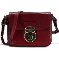 The bridge Corsini Crossbody-laukku Nahka 19 cm Punainen