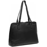 The Chesterfield Brand Elvar Shopperit Nahka 38 cm Kannettavan tietokoneen taskun syvyys Musta