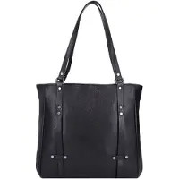 Jack kinsky Alassio Olkalaukku Nahka 34 cm Musta