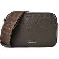 Coccinelle Tebe Crossbody-laukku Nahka 18 cm Vihreä