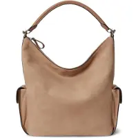 Ralph Lauren Blake Olkalaukku Nahka 33 cm Ruskea