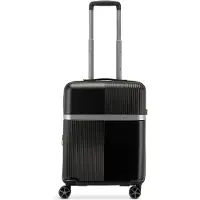 Roncato Airglam 2.0 4-pyöräinen Käsimatkatavara 55 cm Laajennettava Musta