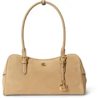Ralph Lauren Marcy Olkalaukku Nahka 35 cm Ruskea