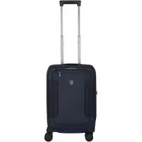 Victorinox Werks Traveler 7.0 4-pyöräinen Käsimatkatavara 55 cm Kannettavan tietokoneen taskun syvyys Laajennettava Sininen