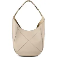 GUESS Pauline Olkalaukku Nahka 25 cm Beige