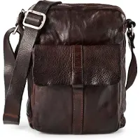 Campomaggi Limone Crossbody-laukku Nahka 25 cm Harmaa