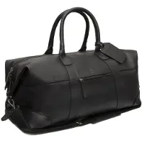 The Chesterfield Brand Portsmouth 2 Viikonloppukassi Nahka 56 cm Musta