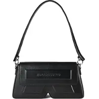 Karl Lagerfeld Ikon K Olkalaukku Nahka 25 cm Musta