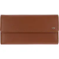 Golden Head Polo Lompakko RFID-suoja Nahka 19.5 cm Ruskea