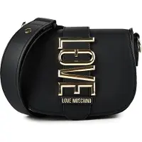 Love Moschino Crossbody-laukku 20 cm Musta