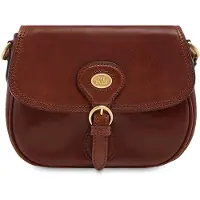 The bridge Isadora Crossbody-laukku Nahka 24 cm Ruskea
