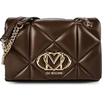Moschino Olkalaukku 28 cm Ruskea