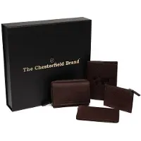 The Chesterfield Brand Lompakko RFID-suoja Nahka 11.5 cm Lahjapaketti Ruskea