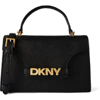 DKNY Avril Käsilaukku Nahka 24 cm Musta