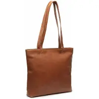 The Chesterfield Brand Alveron Shopperit Nahka 33 cm Kannettavan tietokoneen taskun syvyys Ruskea