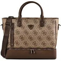 GUESS Berta Shopperit 41 cm Kannettavan tietokoneen taskun syvyys Ruskea