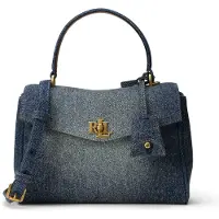 Ralph Lauren Farrah Käsilaukku 23.5 cm Sininen