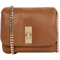 Tommy Hilfiger Soft Leather Mini bag crossbodylaukku Nahka 18 cm Ruskea