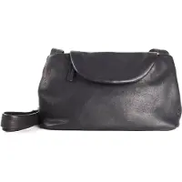 Harold's Ono Crossbody-laukku Nahka 31 cm Musta