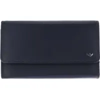 Golden Head Polo Lompakko RFID-suoja Nahka 17 cm Sininen