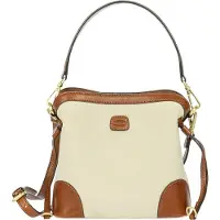 Bric's Volterra Trama Olkalaukku 20 cm Beige