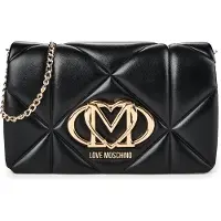 Moschino Crossbody-laukku 24 cm Musta