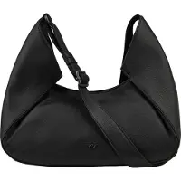 VOi 4Seasons Miki Crossbody-laukku Nahka 32 cm Musta