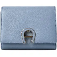 Etienne aigner Fashion Lompakko RFID-suoja Nahka 12.5 cm Harmaa