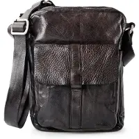 Campomaggi Limone Crossbody-laukku Nahka 25 cm Musta