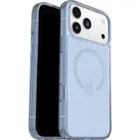 Otterbox Symmetry Clear MagSafe suojakotelo, iPhone 17 Pro Max, Silver Glade