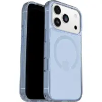 Otterbox Symmetry Clear MagSafe suojakotelo, iPhone 17 Pro, Silver Glade