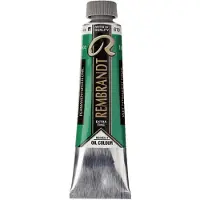 Taidepiste Rembrandt öljy 40ml 619 Permanent Green deep