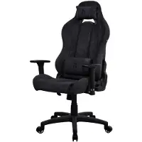 AROZZI Torretta SoftFabric v2 pelituoli (Pure Black)